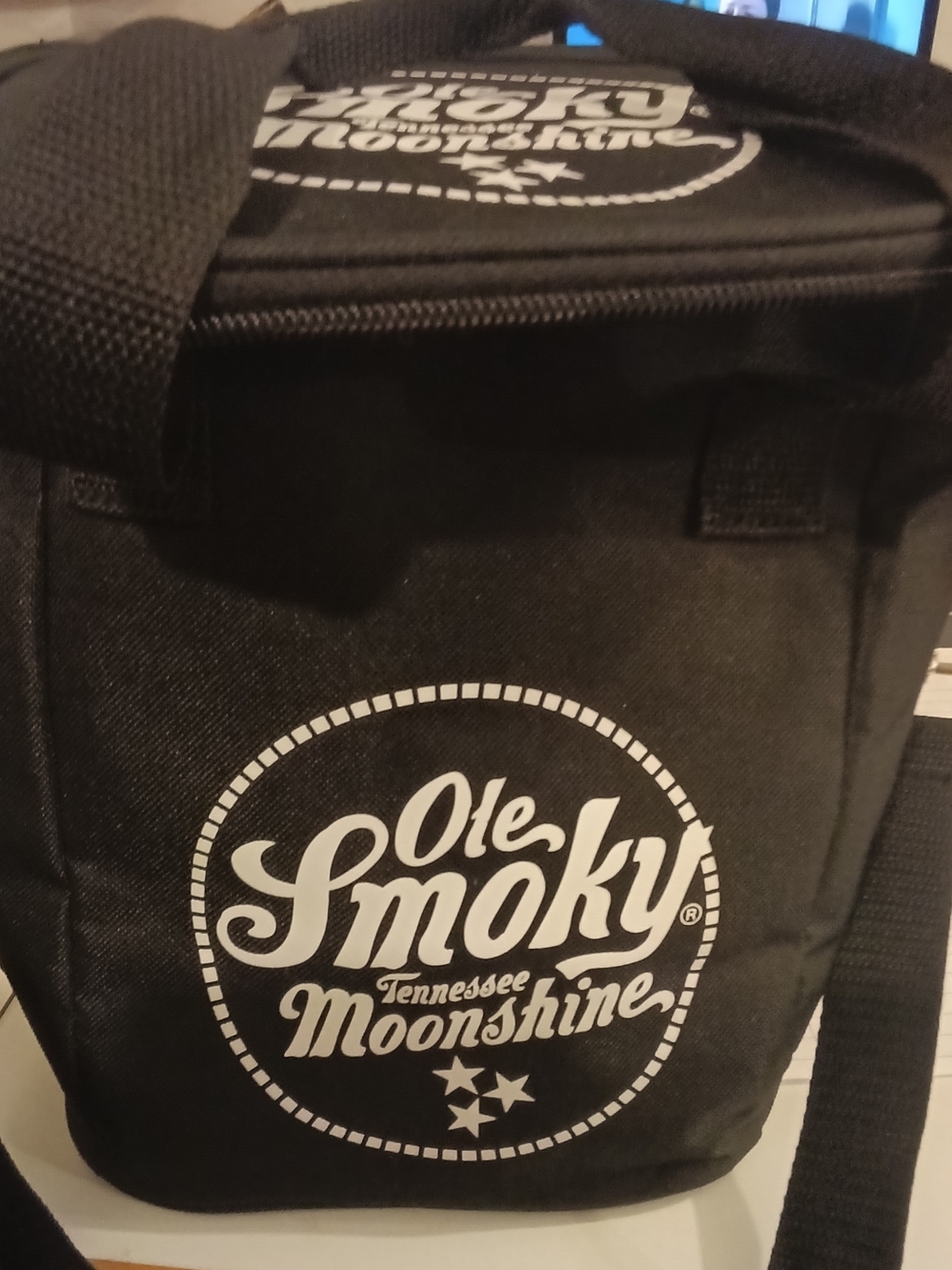 Tennessee Moonshine Black Cooler Bag
